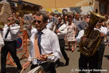 Misa y procesión religiosa en La Viña (Foto Francisco Javier Santana)